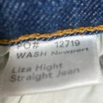 Reformation NEW Liza Newport Wash Blue High Rise Straight Denim Jeans Size 31 Photo 4