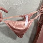 NWT Auden Silky Babydoll Pink Nightie With Thong Size S Photo 5