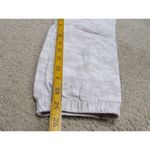 Athleta Cabo Tide Linen Jogger Pants Women Size 10 in Neutral Camo Pull On Photo 6