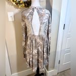 Free People  Sweet Thing Sheer Lace Cutout Back Babydoll SwingTunic/Dress Sz M🧡 Photo 6