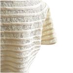 Moshita Couture Vintage Lace & Satin Bolero Cropped Sized XL Cream Wedding Photo 3