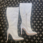 Lauren Lorraine Over the knee rhinestone boots size 7.5 NWOT Photo 3
