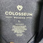 Colosseum heathered blue Notre Dame quarter zip pullover fitted women size large Photo 4