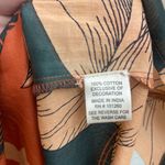 True Destination Floral Dress/ Coverup Orange Size L Photo 2