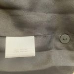 Eileen Fisher black silk knee length midi skirt Photo 10