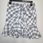 Veronica Beard  Kaia skirt Tie-Waist Plaid Mini size 2 Photo 2