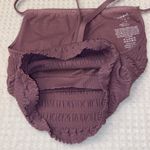 Free People NEW!  MOVEMENT Femme Ruched Tank Top Size M/L Purple Mountain Photo 6