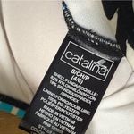 Catalina  Blue One Piece Swim Suit Size Small‎ Photo 6