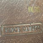 Vince Camuto Womens Fretzia Suede Perforated Ankle Boots Tan Block Heel Size 8M Photo 4