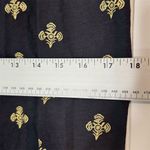 Boden Black Gold Embroidered Tank Top UK 6 US 2 Cottagecore Ruched Straps NWT Photo 3