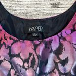 Kasper  Blazer & Shell Set 2 BLAZER / TOP Women's Size 12 Textured PINK/BLACK Photo 12