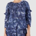 Love Shack Fancy size xs Pietro Top (Midnight Hand Dye) Photo 0
