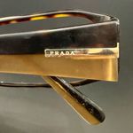 Prada VPR 16G 766-101 Brown Tortoise Shell 53-17-135 Rectangular Eyeglass Frame Photo 6