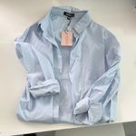Missguided Oversized Poplin Shirt  Photo 0