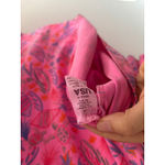 Fresh Produce Top Womens Small Pink 3/4 Sleeve Beachy Coastal Summer Cotton Photo 3