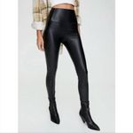 Wilfred Aritzia Free Womens Daria Faux Leather High Waist Leggings Size M Edgy Photo 2