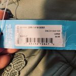 Ambrielle Olive Green Lace Applique Detail Crisscross Back Bikini Top Women SZ L Size L Photo 8