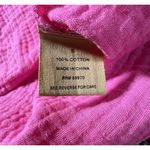 Love Note One Note Sleeveles‎ Collared V-Neck  Cotton Pullover Shirt Size Small Photo 2