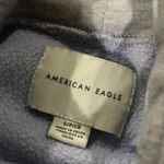 American Eagle America Eagle Colorblock Lilac Purple Gray Oversized Hoodie Photo 5