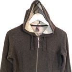 Mondetta  Gray Cotton Hoodie Zip Up Jacket Small Photo 1