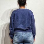 ZARA x SMILEY ® Originals Blue Faded Sweatshirt Sz M Photo 10