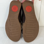 FitFlop  Size 8 Super Jelly Twist Slide Sandals brown Metallic Comfort Support Photo 12