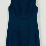 Alex Marie Alex/Marie Women's Navy‎ Blue Shift Sleeveless Lined Career Dress Size 12 Photo 0