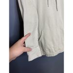 Guess  Mint Green Embroidered Hoodie Women's Size Small Oversized Cozy Sweatshirt Photo 5