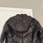 Ralph Lauren Ultra Light Weight 90% Down Fill Black Long Puffer Jacket With Hood Photo 9
