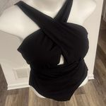 CALIA Women's Cutout Halter One Piece Swimsuit Black Sz 14 NEW Photo 3