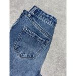 BLANK NYC Womens Madison Distressed Crop Straight Leg Jeans Size 25 Medium Blue Photo 2