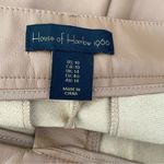 House of Harlow 1960 Tan Vegan Faux Leather High Rise Waist Pants size 10 Photo 6