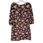 Tinley  Floral Paisley Scoop Neck Dress‎ Women's Medium Black Cottagecore Grandma Photo 5