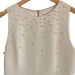 Ted Baker White Milliea Pearl Embellished Mini Fit and Flare Cocktail Dress Photo 8