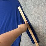 Lululemon Women's size medium oversized Blue Long Sleeve athletic lounge Top Photo 3