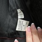 Diane Von Furstenberg  Gray & Maroon Belted Wool Long Coat Size 6 US Photo 10