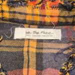 Free People  Summer Daydream plaid boho beachy oversized top Photo 2