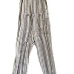 Drew  striped linen blend jogger jumpsuit Photo 0