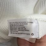 Ava & Viv AVA‎ & VIV White Ribbed Knit Top 3X Flutter Sleeve Square Neck Blouse NWT Photo 3