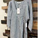 Joie  NWT Anjelica Striped Linen Smock Dress sz XS Photo 1