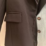 Designer Handmade Deconstructed Black and Denim Blazer Photo 5