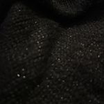 NWOT LAUREN RALPH LAUREN Black Metallic Thread Ribbed Long Sleeve Sweater Size XL Photo 6