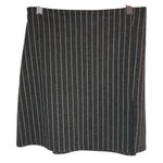 Altar'd State  Pinstripe Mini Skirt Size Small Made In USA Preppy‎ Business Slit Photo 0