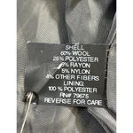 Michael Kors Michael Womens Grey Wool Coat Size 4 SKU 6673 Photo 3