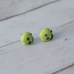 Apple Stud Earrings Photo 2
