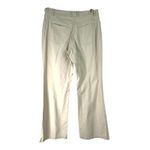 St. John  6 Wide Leg Cream Denim Casual Pants Jeans 29" inseam Luxury Designer Photo 5
