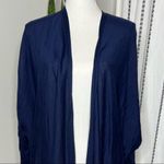 Polo 🌻 Ralph Lauren Open Front Silk Cardigan Sz L NWT Photo 2