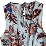 Rhode X Target Light Blue Floral Print Sleeveless Cut Out Midi Dress Size XXS Photo 6