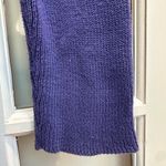 Eileen Fisher Periwinkle Organic Cotton Open Front Knit Cardigan Sweater Size S Photo 4