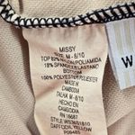 White Stag  Yellow Floral Crop Padded Swimwear Tankini Tank Top Medium M 8/10 Photo 6